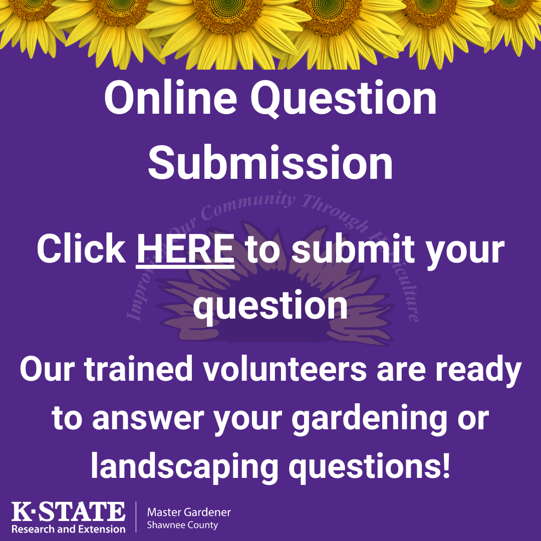 Submit your lawn, landscape, or garden question HERE!